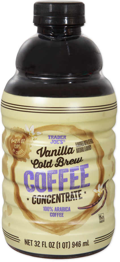 Trader Joe's Vanilla Cold Brew Coffee Concentrate