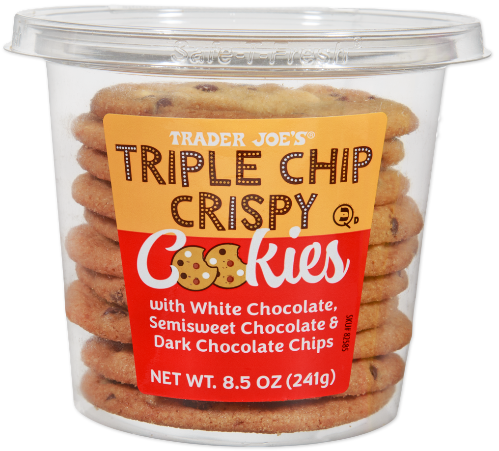Trader Joe's Triple Chip Crispy Cookies