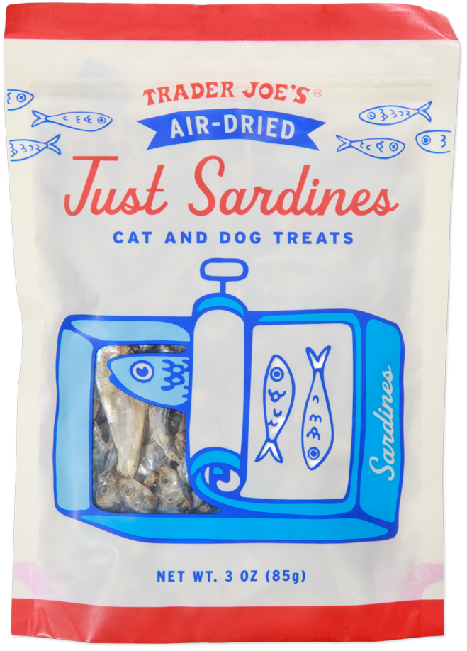 Trader Joe's Just Sardines cat and dog treats