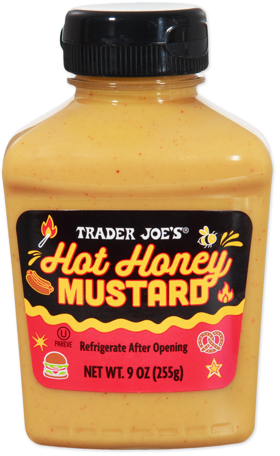 Trader Joe's Hot Honey Mustard kosher condiment