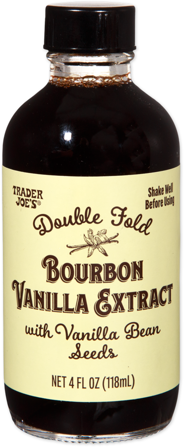 Trader Joe's Double Fold Bourbon Vanilla Extract bottle