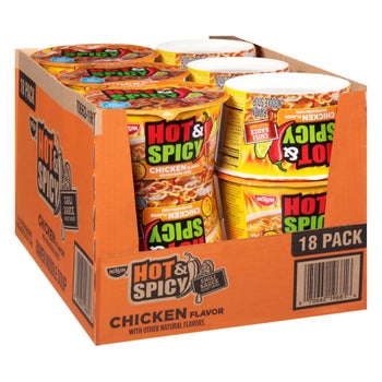 Nissin noodle bowl 3.32 oz 18-count box