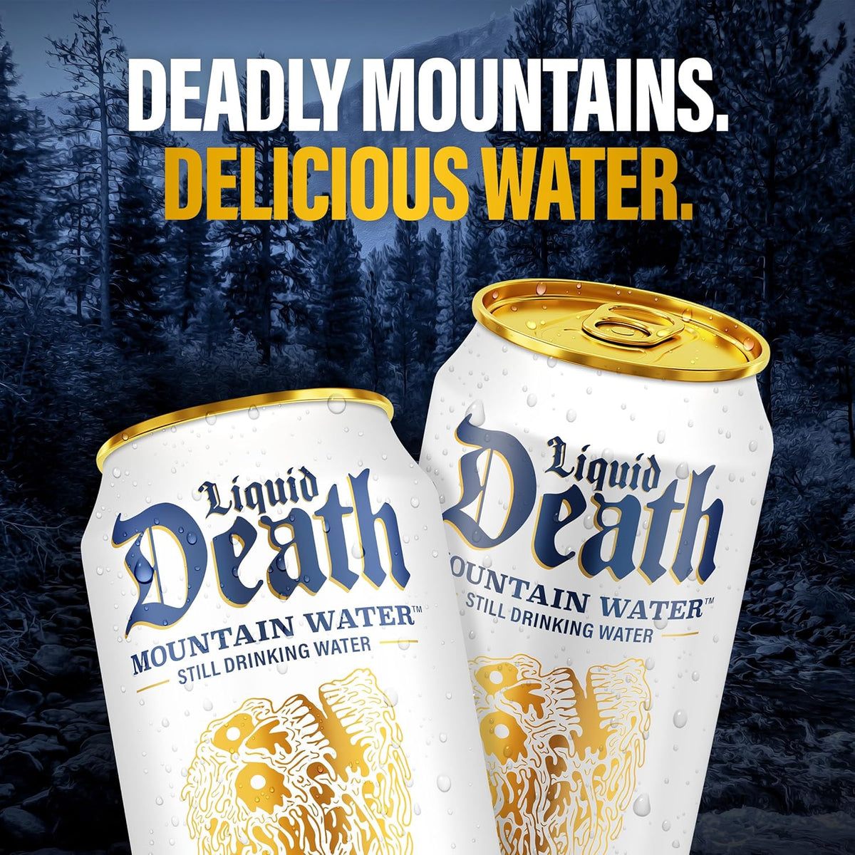 Liquid Death Still Mountain Water canned beverage