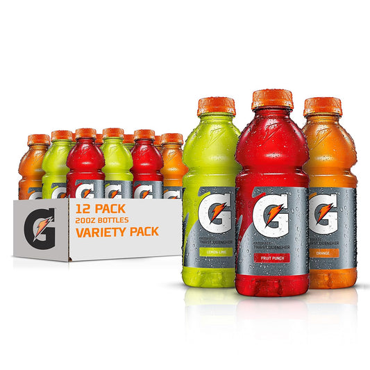 Gatorade 20oz bottled sports drinks variety pack