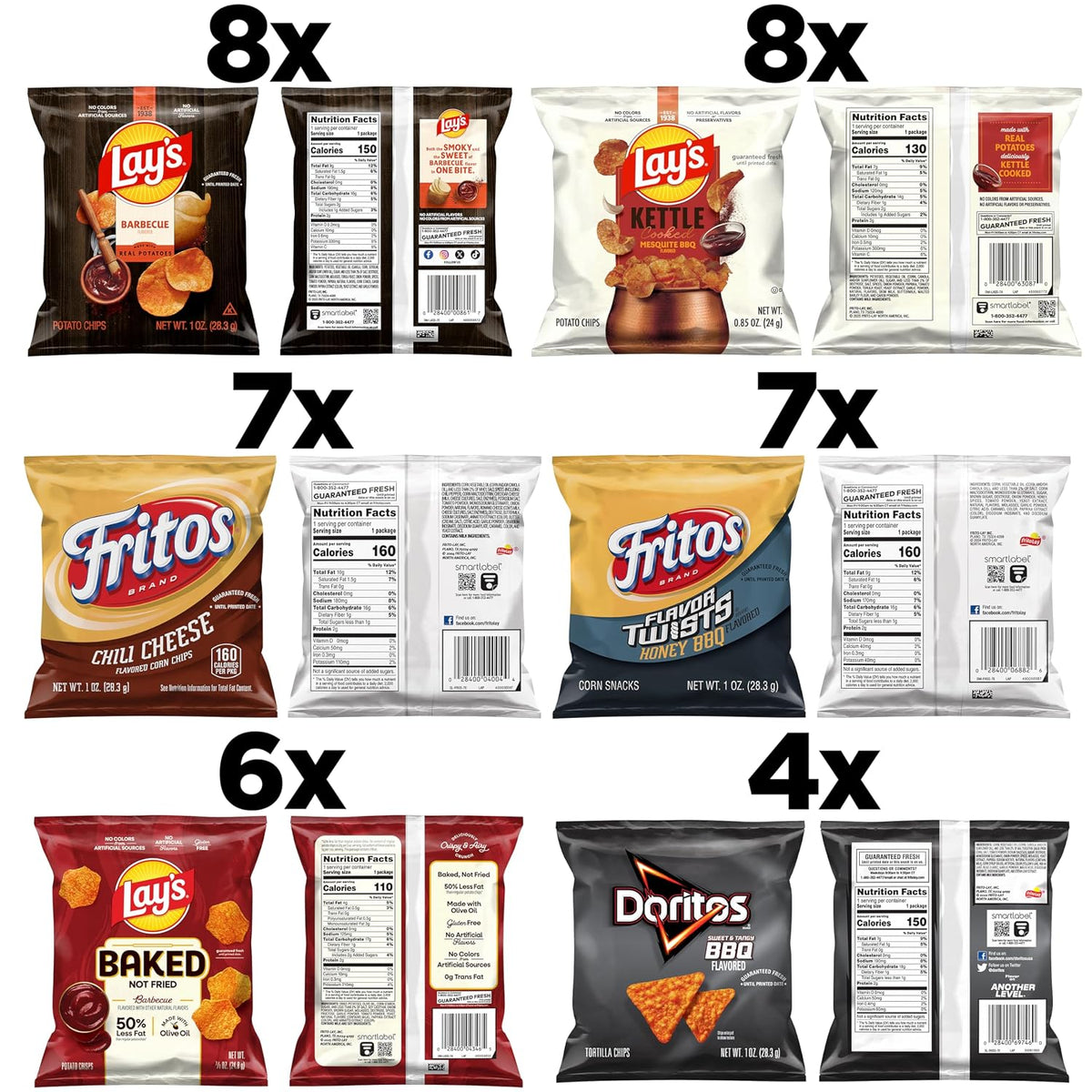 Frito Lay pantry snack assortment pack