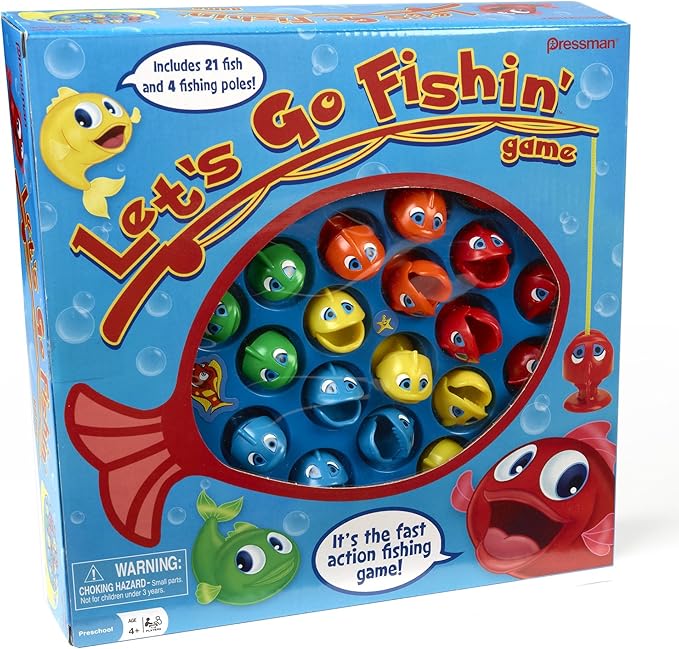Goliath Let's Go Fishin' fast-action kids fishing game