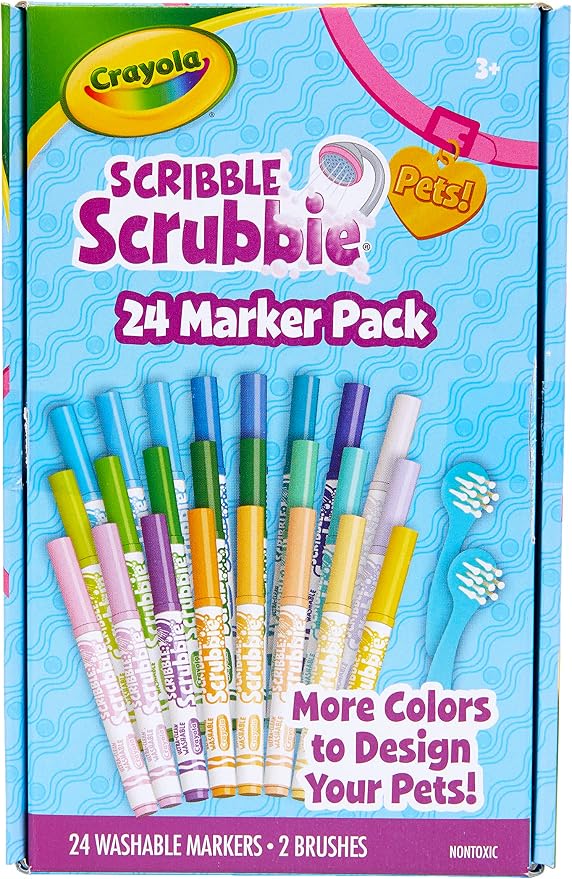 Crayola washable pet care toy gift for ages 3 and up