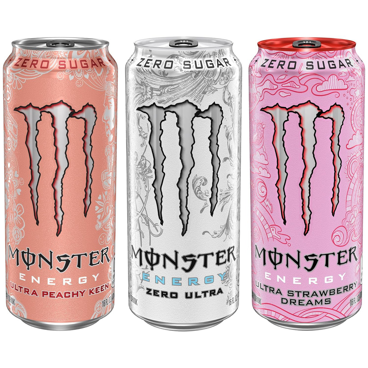Monster Energy Ultra variety pack with three flavors