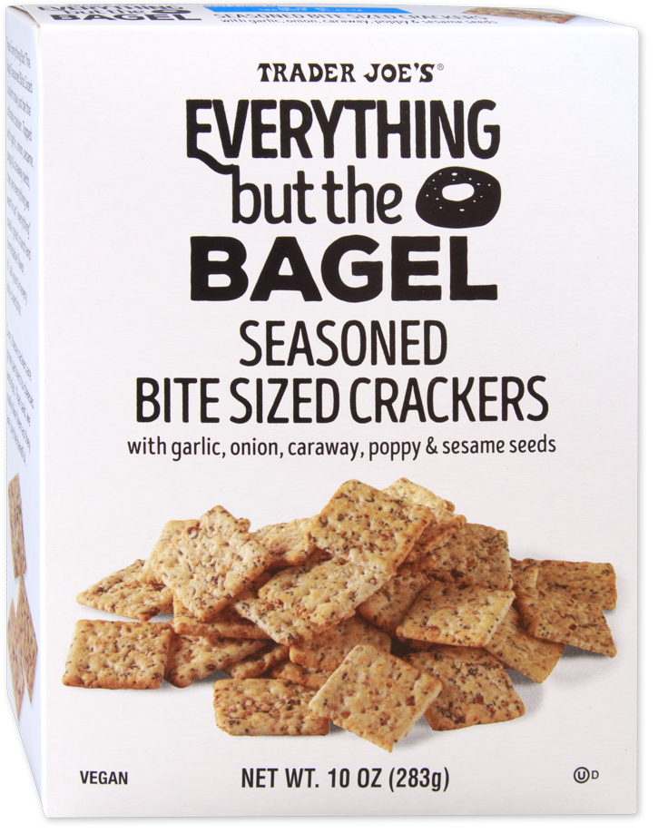 Trader Joe's Everything but the Bagel Seasoned Crackers