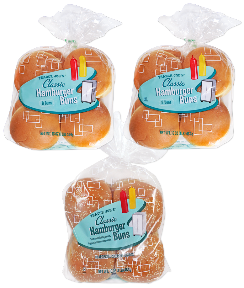Trader Joe's classic hamburger buns