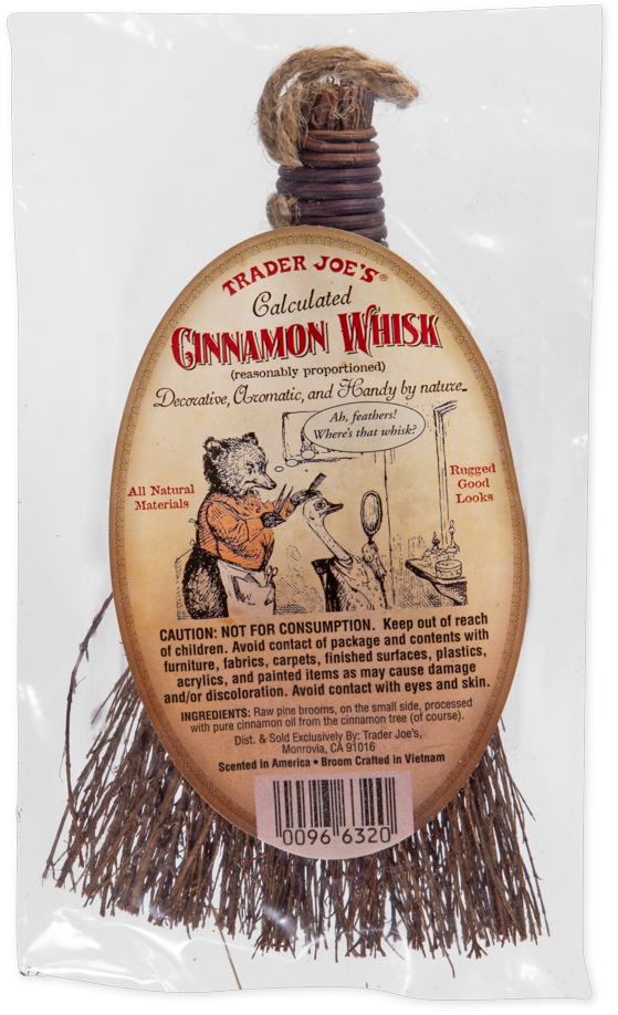 Trader Joe's Cinnamon Whisk seasonal home accent