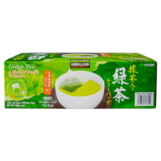 Kirkland Signature Sencha and matcha green tea blend