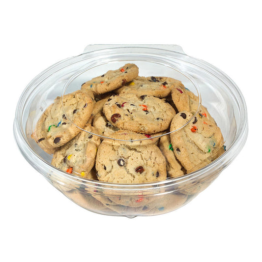 Chocolate chip cookies with chocolate candies