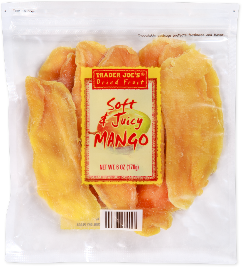 Trader Joe's Soft & Juicy Mango snack