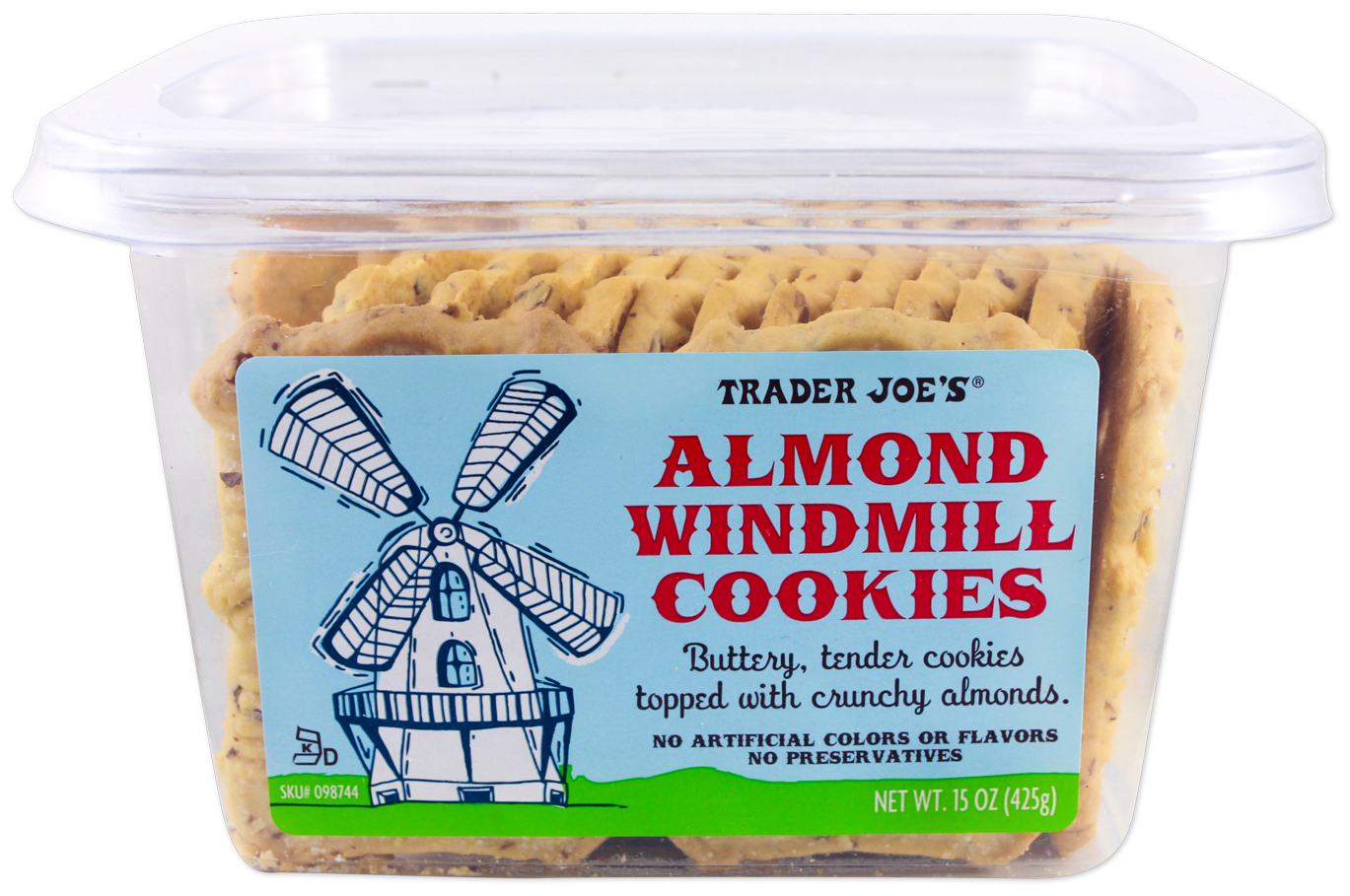 Trader Joe's Almond Windmill Cookies