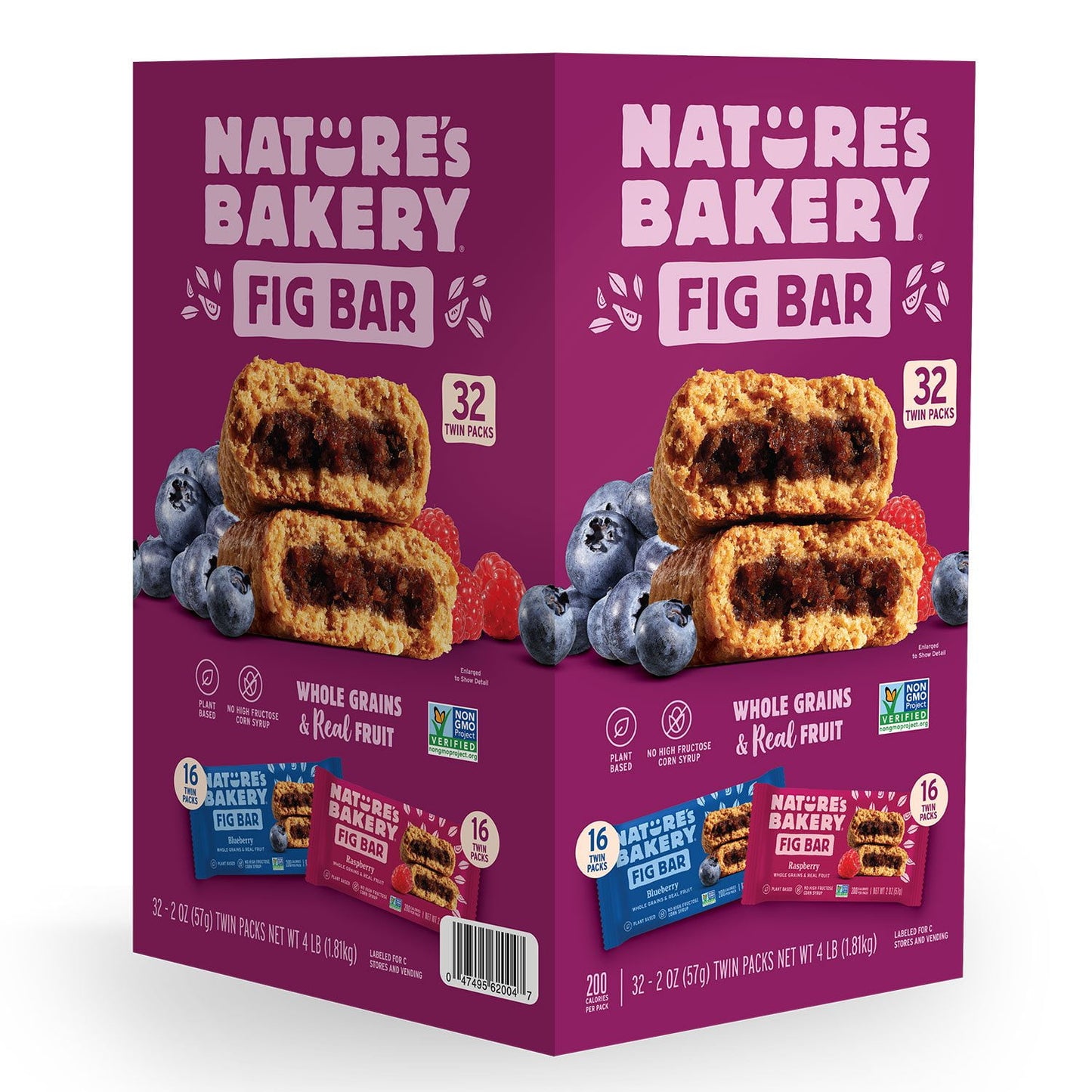 Nature's Bakery fig bars variety pack 32 count
