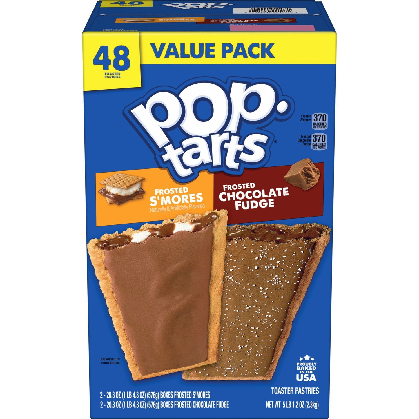 Pop-Tarts Chocolate Toaster Pastries variety pack 48 ct
