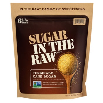 Sugar In The Raw Turbinado Cane Sugar 96 oz bag