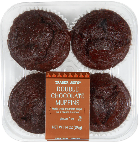 Trader Joe's — Double Chocolate Muffins