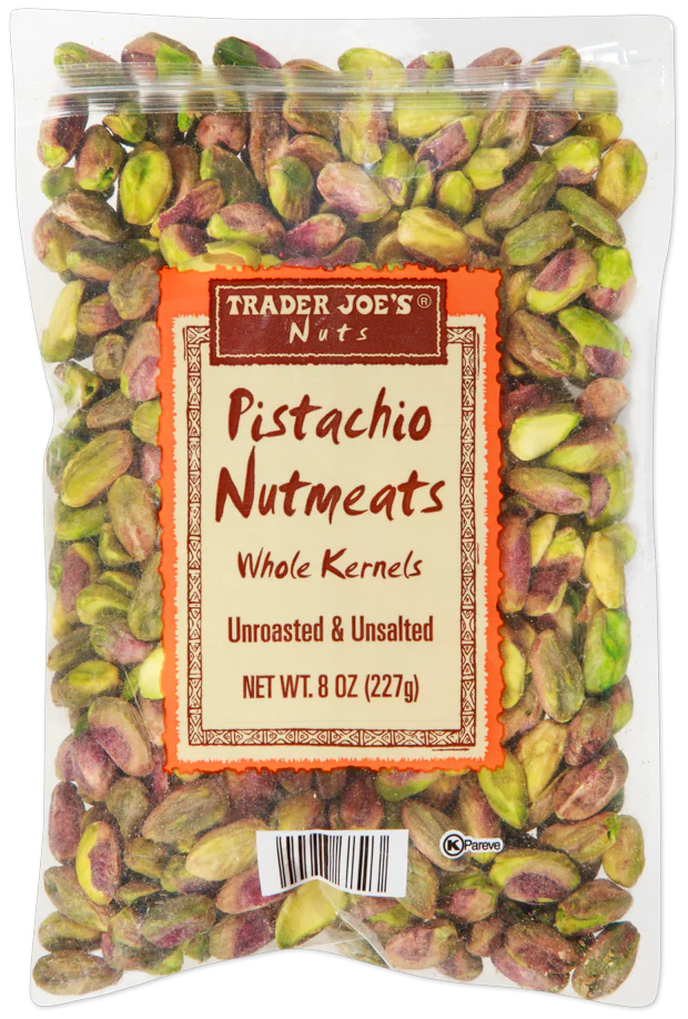 Trader Joe's — Pistachio Nutmeats Unroasted & Unsalted