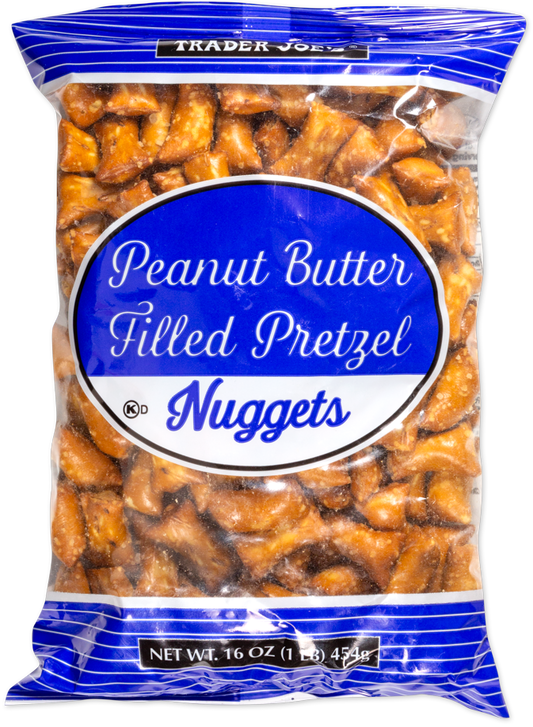 Trader Joe's peanut butter filled pretzel nuggets