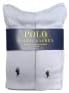 Men's ribbed crew socks with cushioned sole