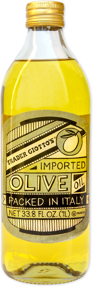 Trader Joe's imported olive oil packed in Italy