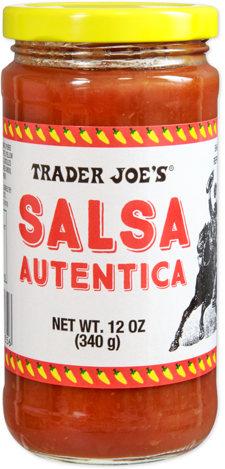 Trader Joe's Salsa Autentica jar