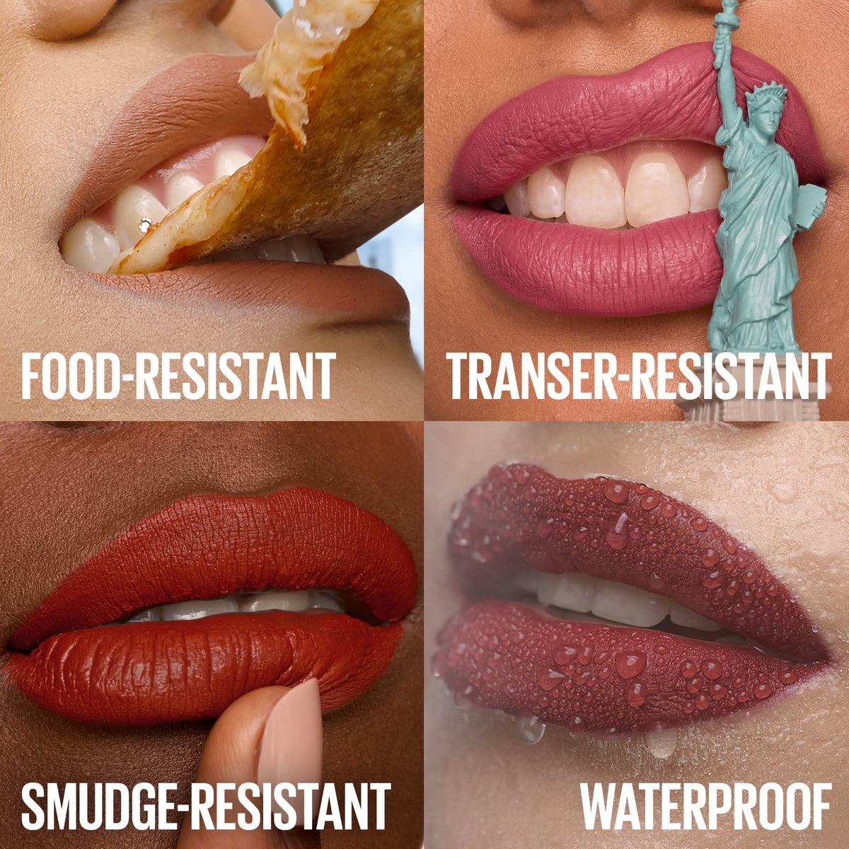 Maybelline Super Stay City Edition matte lip makeup