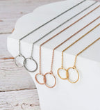 Anavia dainty necklace with 16-inch chain and extender