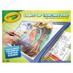 Crayola illuminated tracing pad with colored pencils