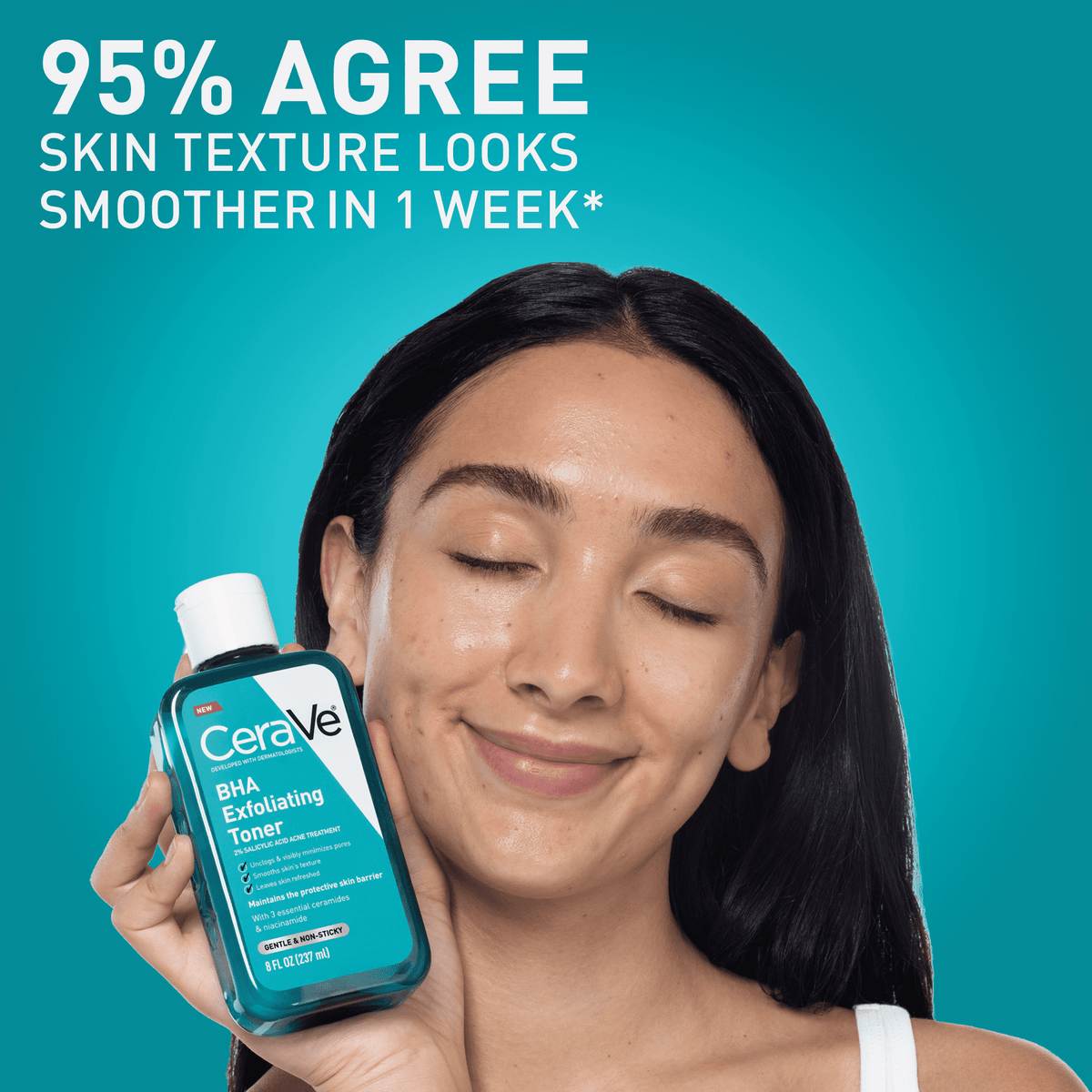 CeraVe exfoliating toner for smoother-looking skin