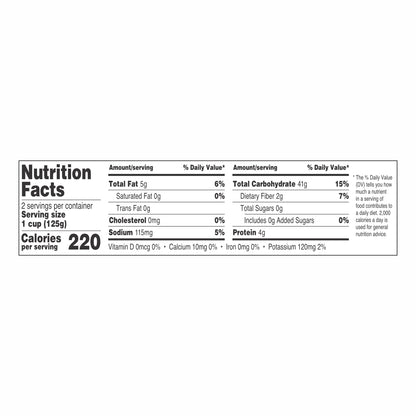 Great Value individual 4.4 oz brown rice cups