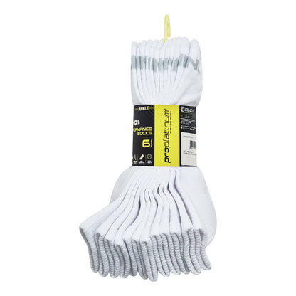 AND1 men's socks made with durable 3-ply yarn