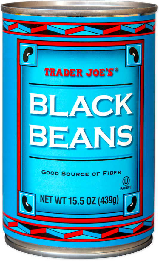 Trader Joe's black beans kosher pantry staple