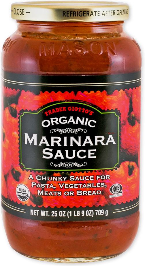 Trader Joe's Organic Marinara Sauce pantry staple