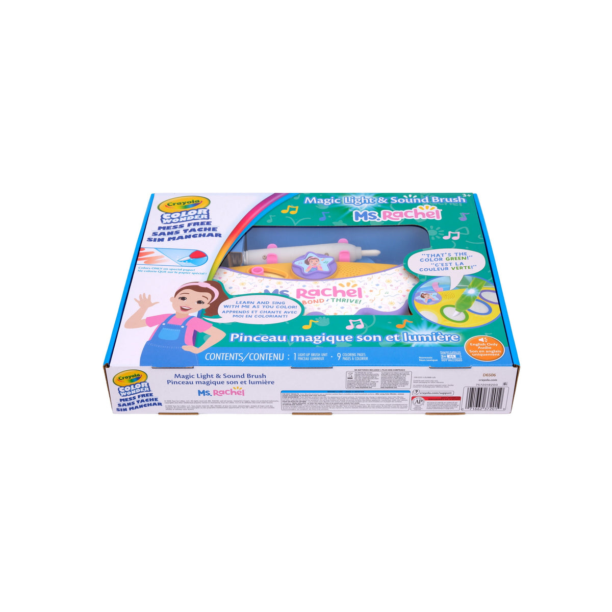 Crayola mess-free coloring activity with 9 themed pages