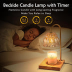 Nordic Hygge candle warming lamp