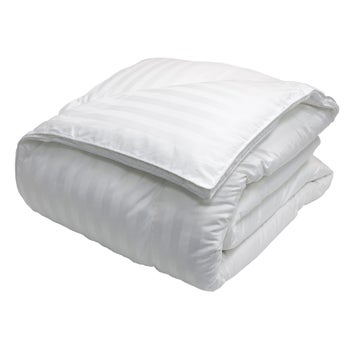 DuraLOFT king down alternative comforter with cotton sateen cover