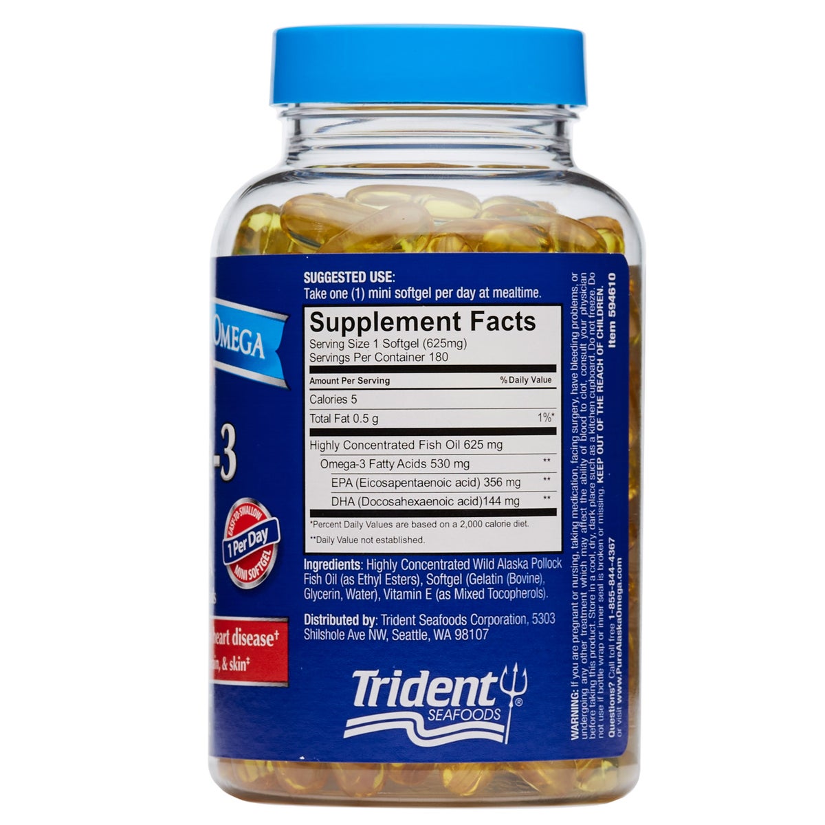 Pure Alaska Omega wild caught sustainable fish oil
