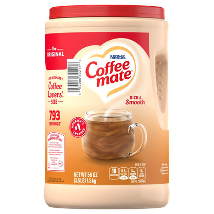 Nestlé Coffee-mate Original powdered creamer 56 oz canister