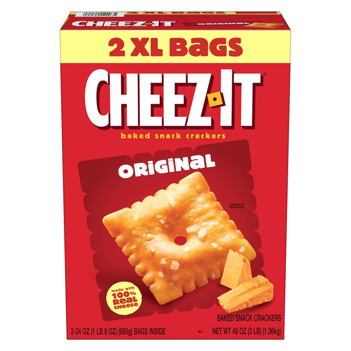 Cheez-It kosher baked cheese crackers