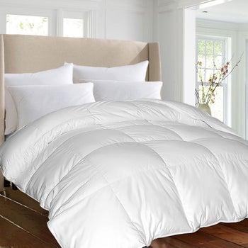 1000 thread count cotton down alternative king comforter