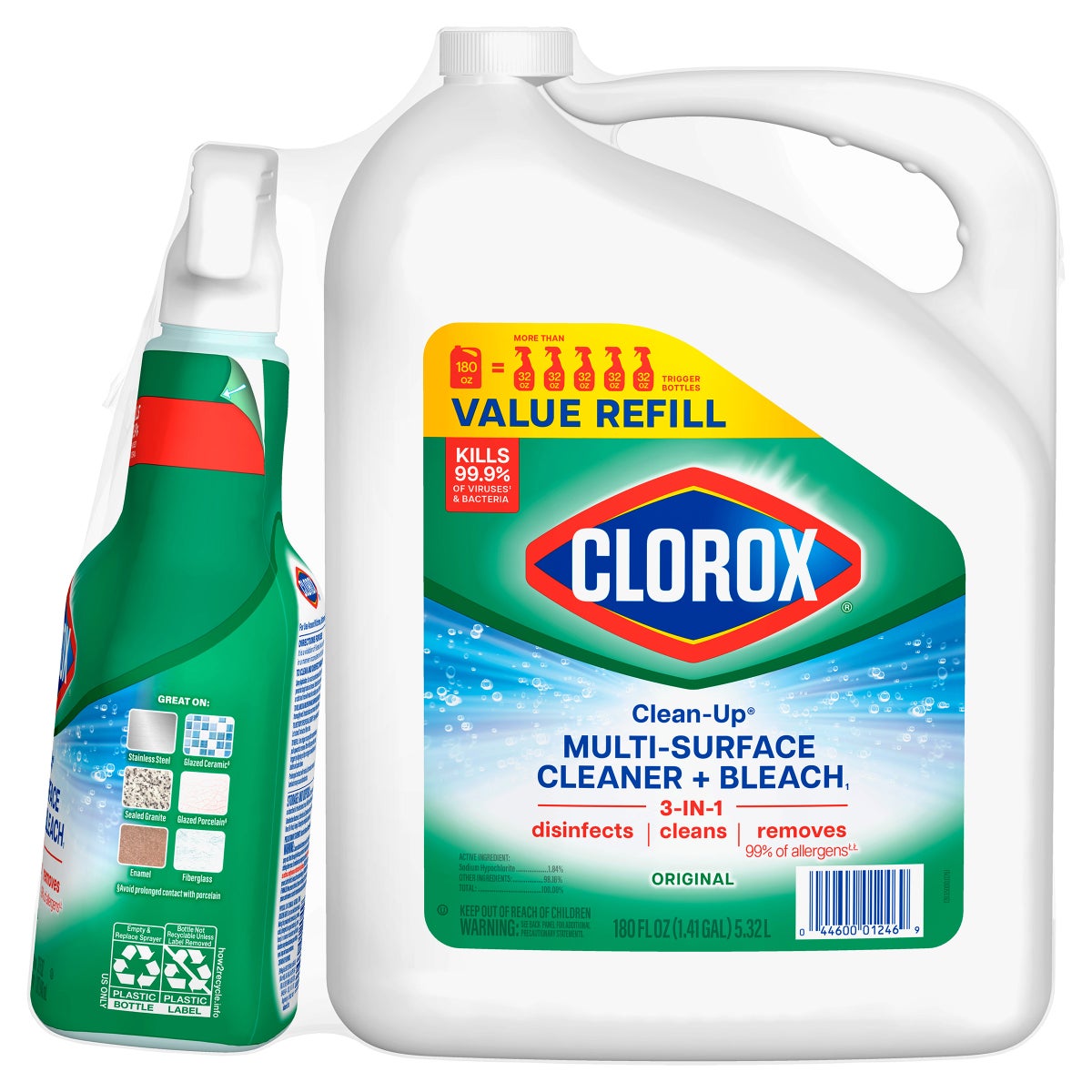Clorox Clean-Up all purpose cleaner with bleach spray bottle