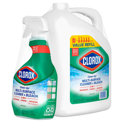 Clorox Clean-Up original cleaner 32 fl oz and refill bundle