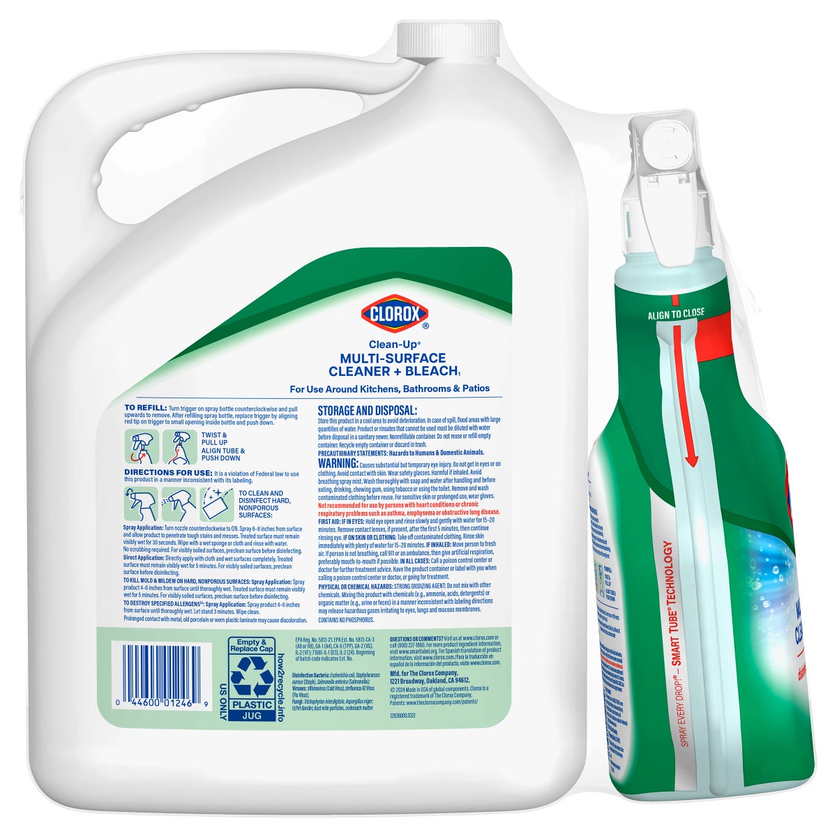 Clorox Clean-Up bleach cleaner for kitchen and bathroom use