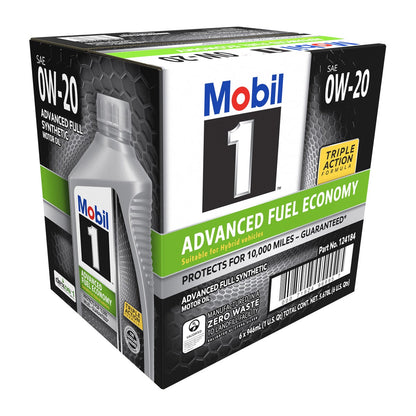 Mobil 1 full synthetic 0W-20 quart bottles