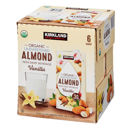 Kirkland Signature non-dairy almond beverage pack