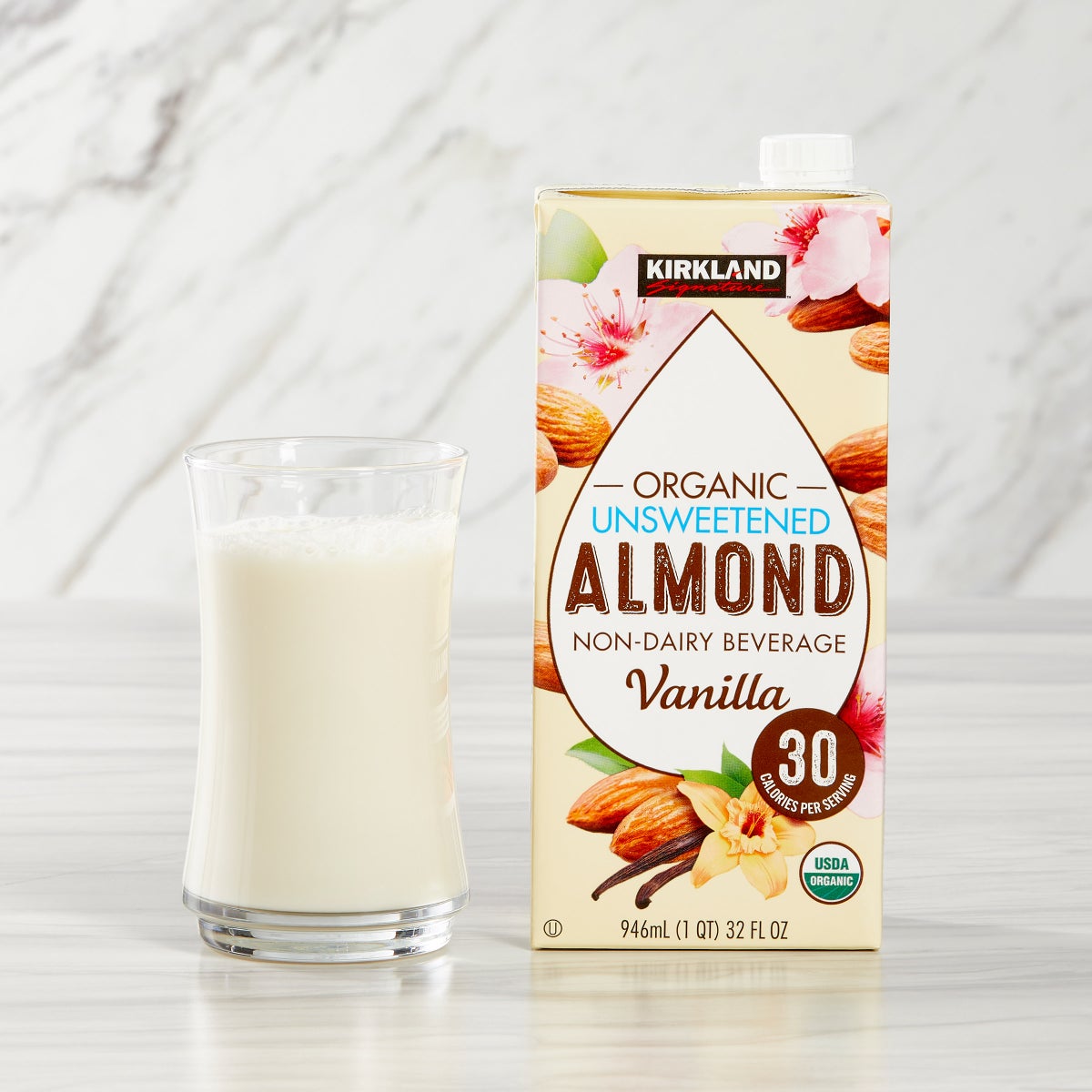 USDA organic almond beverage six pack