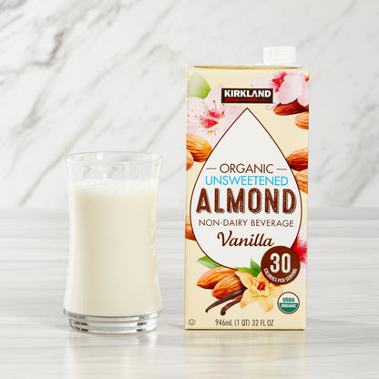 USDA organic almond beverage six pack